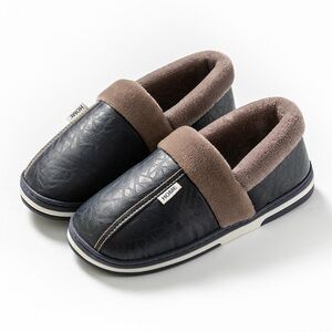 Men's Slip-On Loafers - Black and Brown
